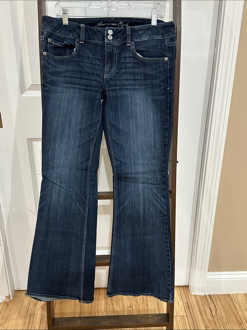 American Eagle Outfitters Dark Blue Flared Jeans